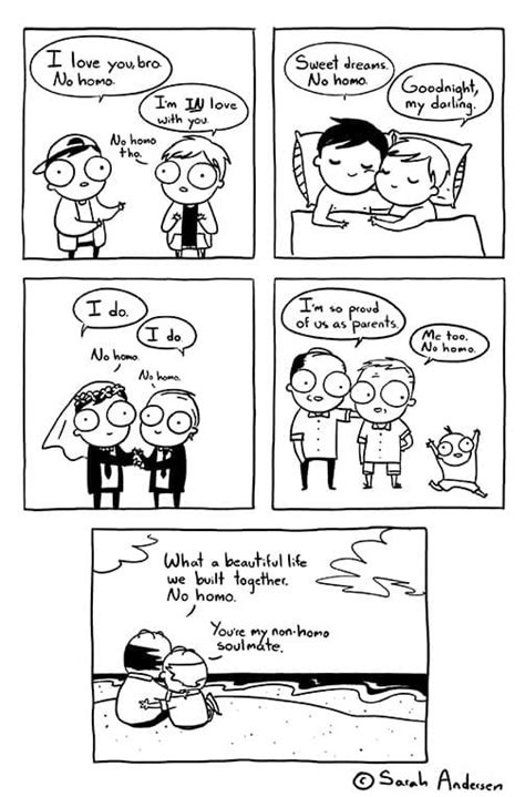 Its Not Gay If You Say No Homo Sarahs Scribbles Comic R SuddenlyGay