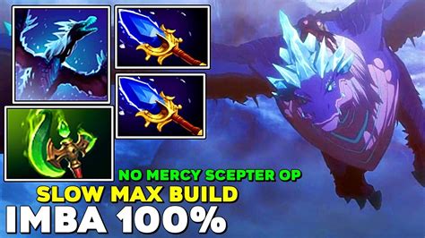 Imba Slow Max Build Winter Wyvern No Mercy Scepter Op Dota