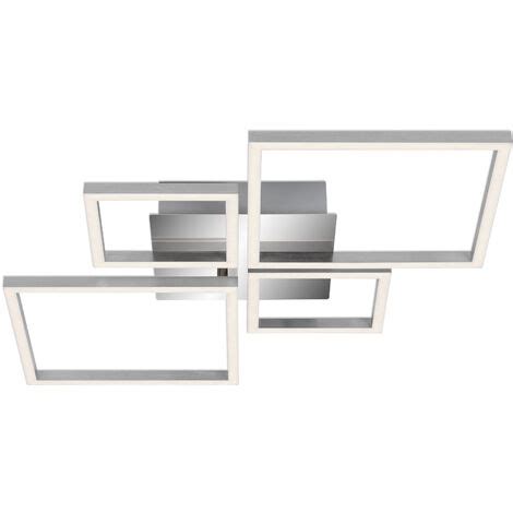 Plafonnier LED BRILONER LEUCHTEN FRAME 48 W 4000 Lm IP20 Chrome Alu