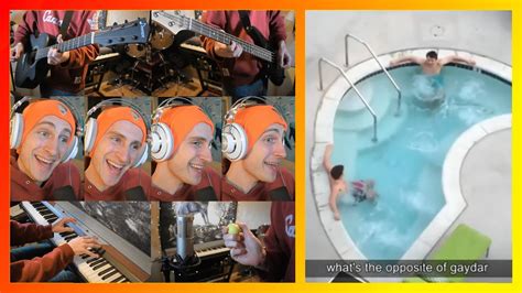 Two Bros Chillin In A Hot Tub But Also Chillin With An Entire Band YouTube