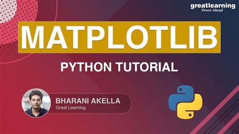 Matplotlib Python Tutorial Matplotlib Tutorial Python Tutorial