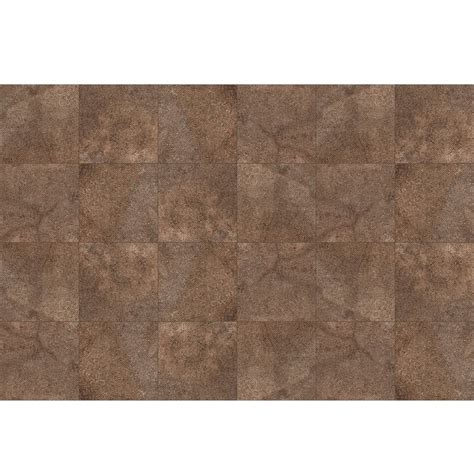 Brown Nitco X Mm Asterix Mocha Vitrified Heavy Duty Tile