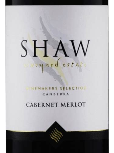 Shaw Wines Winemakers Selection Cabernet Merlot Vivino Us