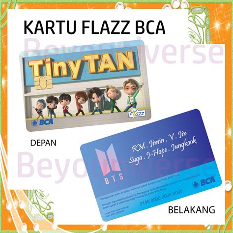 Jual Emoney Flazz Custom Tinytan Etoll Bts Tinytan Tiny Tan Doll Magic