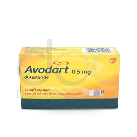 Buy Avodart 500mcg Soft Gelatin Capsule 30s- Uses, Dosage, Side Effects