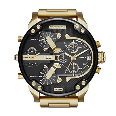 Best Black And Gold Diesel Watch For Men