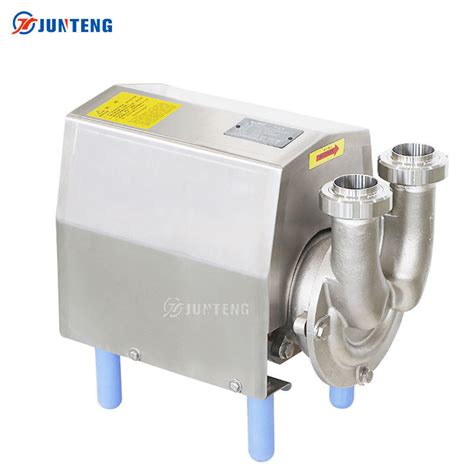 Stainless Steel Sanitary Circulating Self Priming Pump For Return