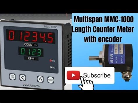 Multispan Length Counter Mmc Manishelectronics Youtube