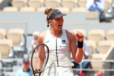 Beatriz Haddad Maia En Demi Finales De Roland Garros Apr S Son Succ S