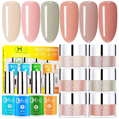 Dip Powder Nail Kit By GHDip Best At Home Dip Powder Nail Kits