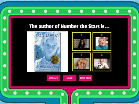 NUMBER THE STARS - INTRODUCTION - Gameshow quiz