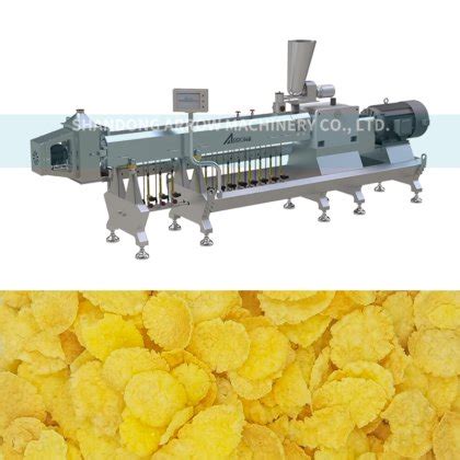 2024 Automatic Industrial Puffed Rice Breakfast Cereal Corn Flake