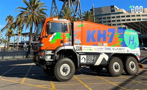 Gloobal colabora con KH 7 Epsilon el primer camión del rally Dakar que