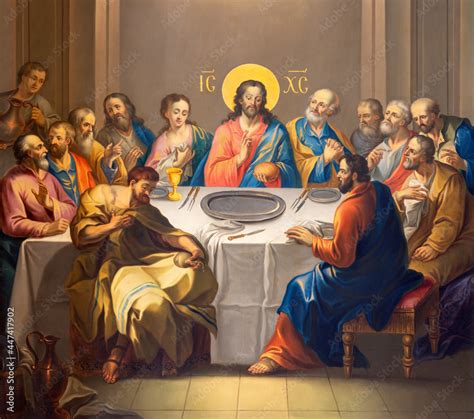 Foto De Vienna Austira Juli The Painting Of Last Supper In