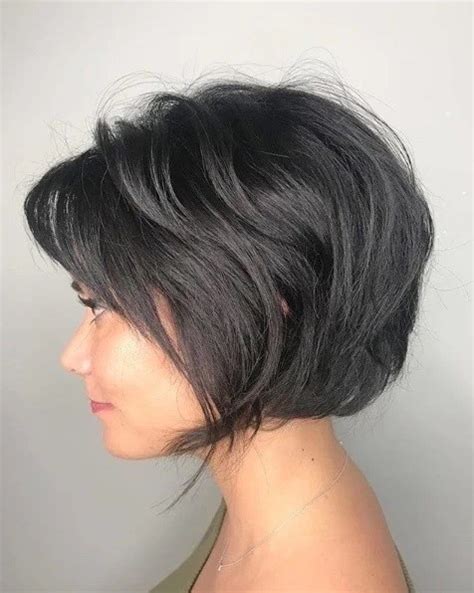 Short Layered Haircuts For Brunettes