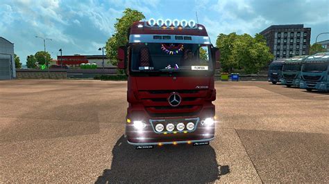 Mercedes Actros Mp Reworked Ets Mods Euro Truck Simulator Mods