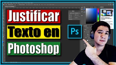 Guía completa Cómo justificar textos en Photoshop de forma sencilla