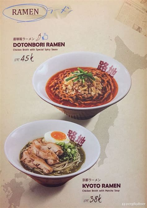 Selalu Diperbarui Menu Roji Ramen Sunter