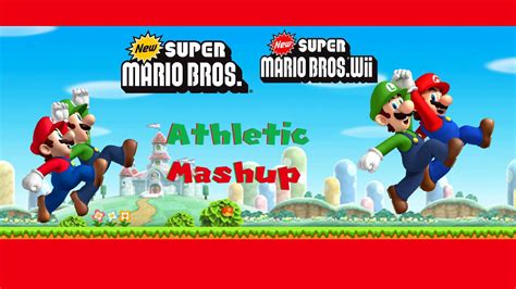 New Super Mario Bros Athletic Theme Mashup Youtube