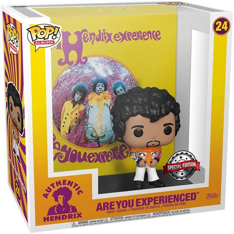 Funko POP Albums Jimi Hendrix Are You Experienced Vinyl Figure With