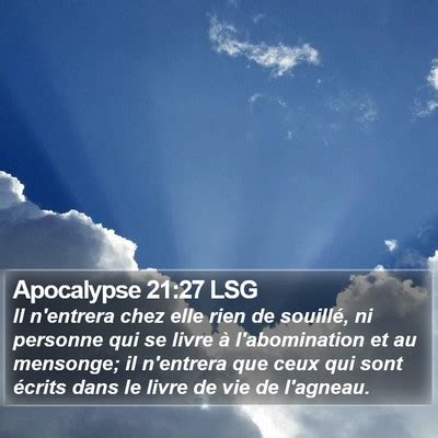 Apocalypse Bible Images Apocalypse Chapter Lsg Bible Verse Pictures