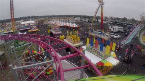 Bullet Train At Sc State Fair On Ride Pov Youtube