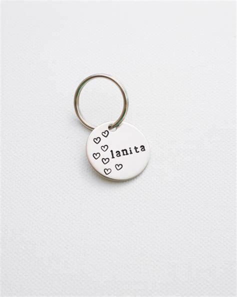 Lovely Id Tag Plaquita Para Perro O Gato Personalizada Maku