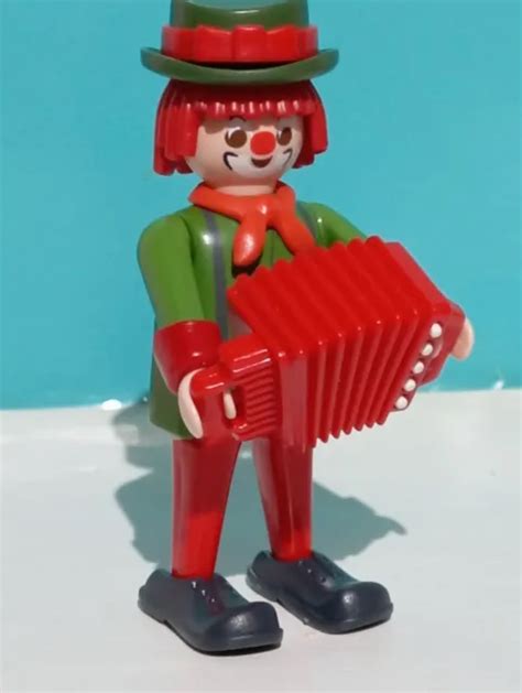 Figurine Playmobil Clown Clowns De Cirque Figurines Accord On Musicien