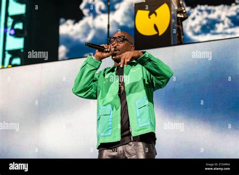 Seattle Usa 18th Oct 2023 Inspectah Deck Of Wu Tang Clan During The