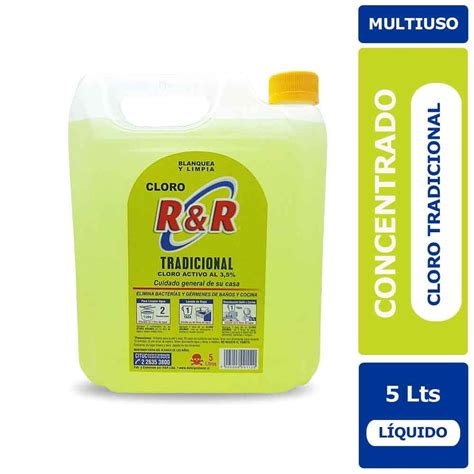 Cloro 5 Lts Concentrado Blades Cl