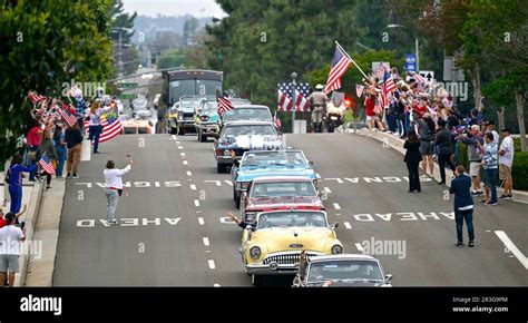 The Homecoming Parade Makes Its Way To The Richard Nixon Presidential