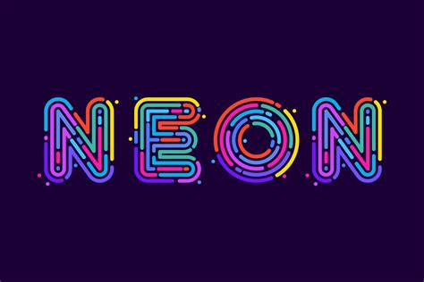 20 Best Neon Fonts For Glowing Designs Design Inspiration