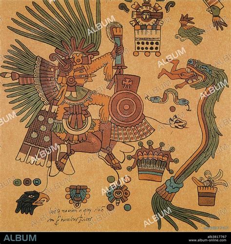 Quetzalcoatl Aztec Creator Deity Album Alb3817767