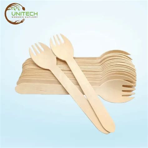 Disposable Wooden Spork Manufacturer Exporter In Ahmedabad India