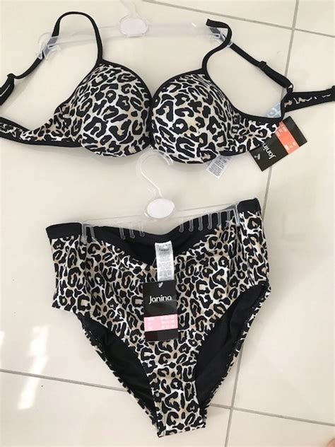 Janina Bikini Panterka Super Push Up Wysoki Stan S