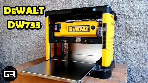 CEPILLO DE BANCO DEWALT DW733 YouTube