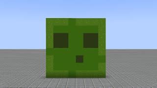 Slime Face Minecraft