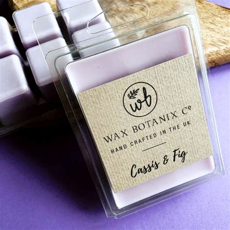 Cassis And Fig Wax Snap Bar Wax Botanix Co