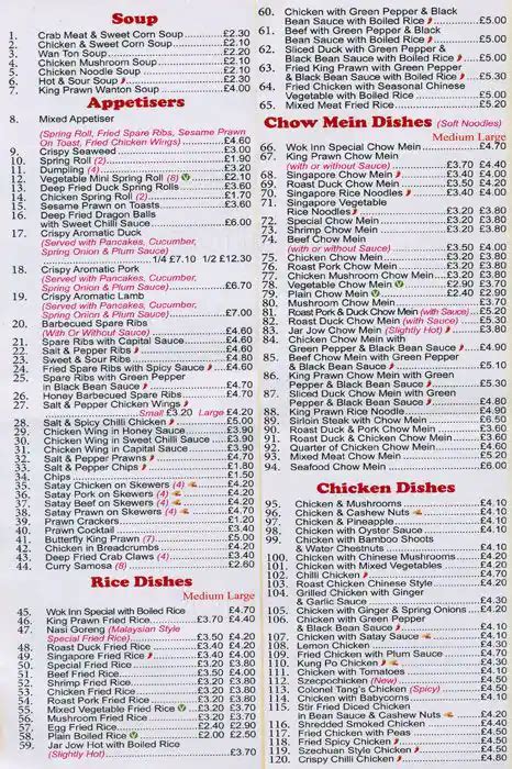 Wok Inn Menu, Menu for Wok Inn, East Ham, London - Zomato UK