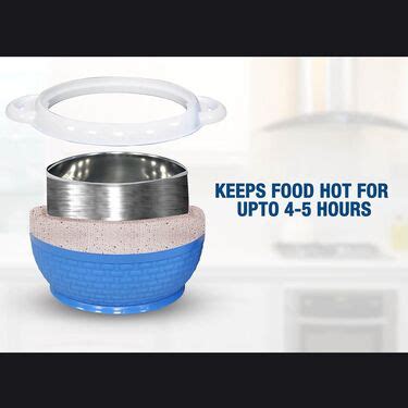 Buy Designer Steel Insulated Hot Box Steel Serving Spoon Online At Best Price In India On