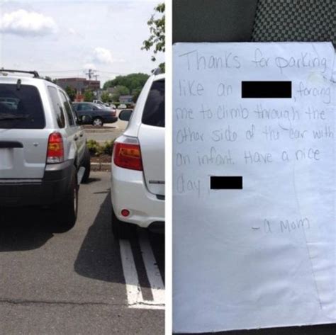 Passive Aggressive Notes Vs Awfully Parked Cars 30 Pics