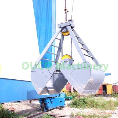 Cubic Meters Dredging Clamshell Grab Mechanical Dredging Machines