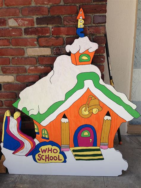 Whoville Christmas Grinch Christmas Decorations Outdoor Whoville