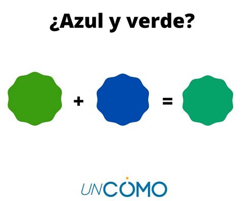 Qué Color Da Azul MÁs Verde ¡descubre La Mezcla