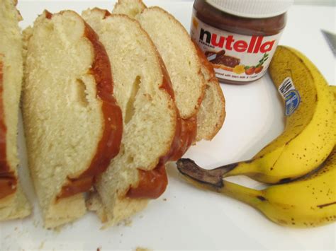 Food and Thrift: Nutella and Banana Panini