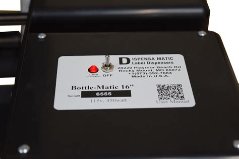 Bottle Matic Label Applicator