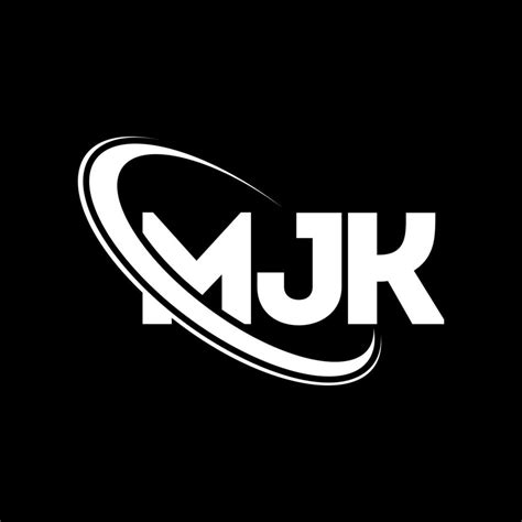 logotipo mjk. letra mjk. diseño del logotipo de la letra mjk. logotipo ...