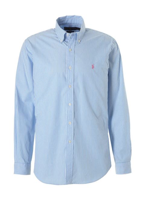 Ralph Lauren Chemise Ray Bleu Ciel Chemises Pour Homme