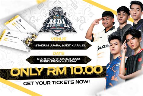 Mpl Malaysia Season Regular Season Ticket U