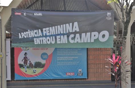 Estratégia para o Futebol Feminino MEsp e Sesi assinam acordo para o